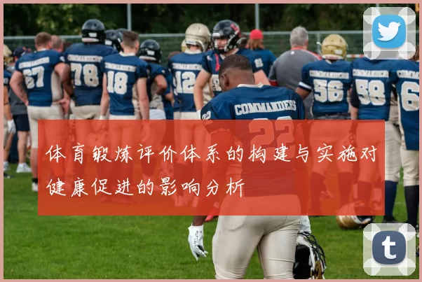 体育锻炼评价体系的构建与实施对健康促进的影响分析